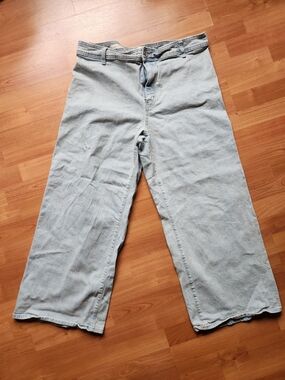 Universal Thread Light Blue Sailor Wide Leg Jeans